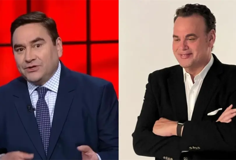 David Faitelson provoc&oacute; las risas de sus compa&ntilde;eros en Futbol Picante despu&eacute;s de alburear en vivo a Jorge Pietrasanta.