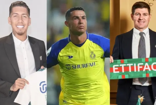 Cristiano y las grandes estrellas del futbol mundial que llegan a Arabia Saudita.