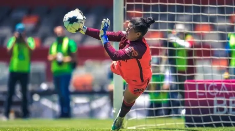 La portera consiguió grandes hazañas con América sub-17. Instagram @americafemenil