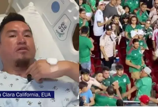 La víctima de la agresión en el juego de la Selección Mexicana dio sus primeras palabras La víctima de la agresión en el juego de la Selección Mexicana dio sus primeras palabras