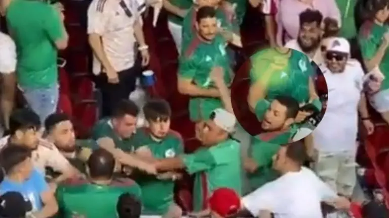 Agresor del México vs Qatar en el Levi's Stadium - Captura de pantalla
