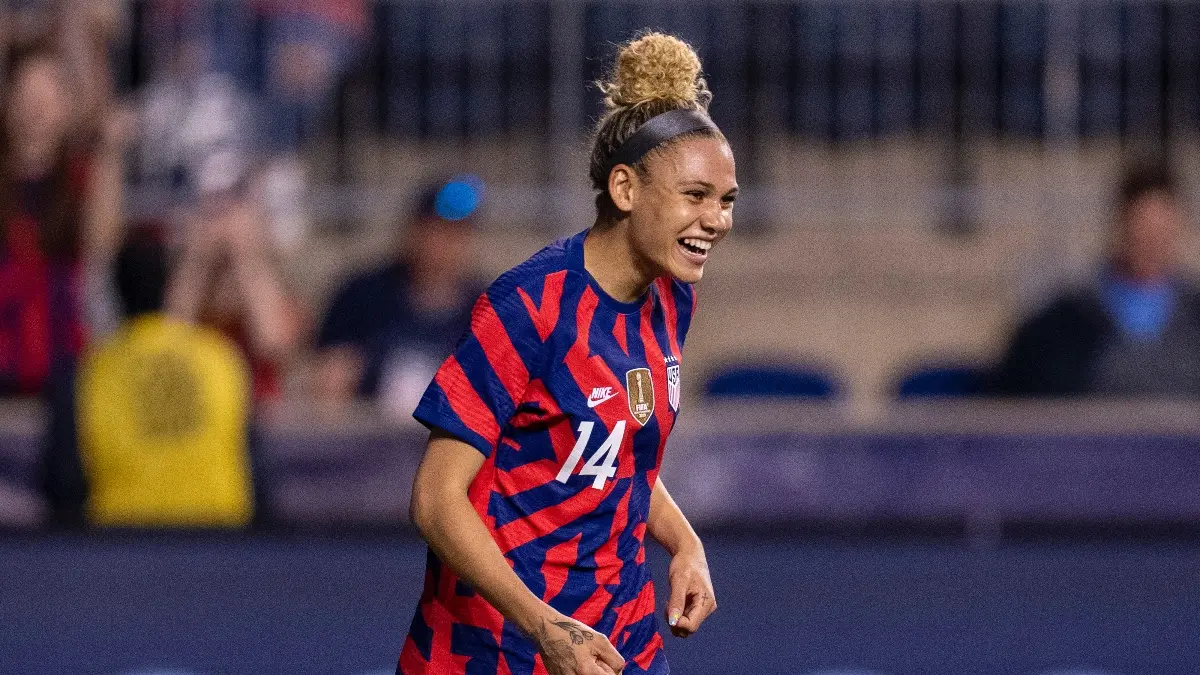 TRINITY RODMAN: Una de las grandes revelaciones en los últimos años, la atacante estadounidense se ganó rápidamente un lugar en el combinado de las ´barras y las estrellas´, y será parte importante de su ataque junto a Rapinoe y Morgan.