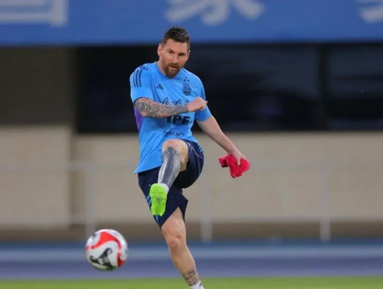 Lionel Messi consiguió su primer Copa del Mundo con Argentina en 2022 <br>@leomessi