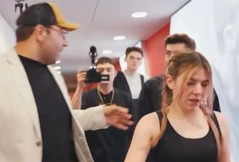 Rivers y Gerard Romero tuvieron una charla especial.