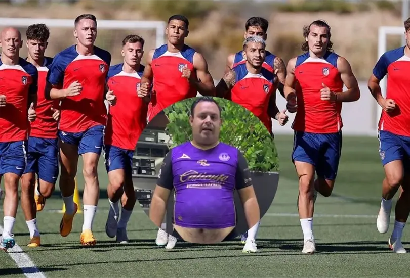 El creador de contenidos mexicano ha presumido que se codea con los jugadores del Atlético de Madrid. El creador de contenidos mexicano ha presumido que se codea con los jugadores del Atlético de Madrid.