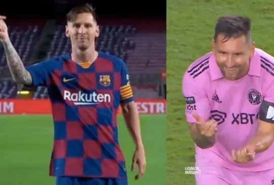 Lionel Messi ha hecho varios festejos a lo Marvel.