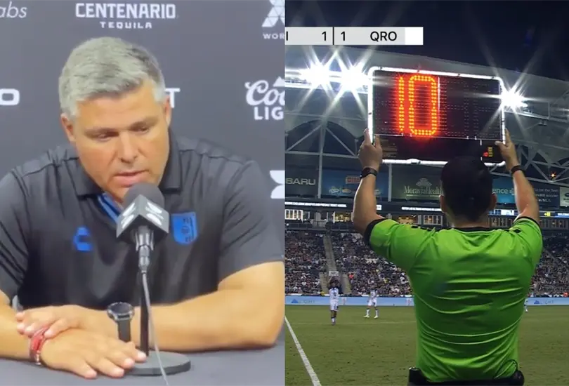 Mauro Gerk se fue contra la Leagues Cup. Mauro Gerk se fue contra la Leagues Cup.