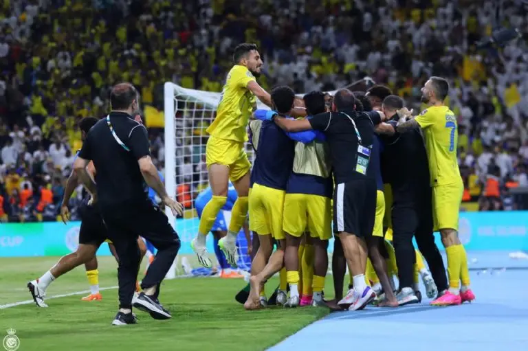 Al-Nassr ganó su primer trofeo de la temporada. @AlNassrFC