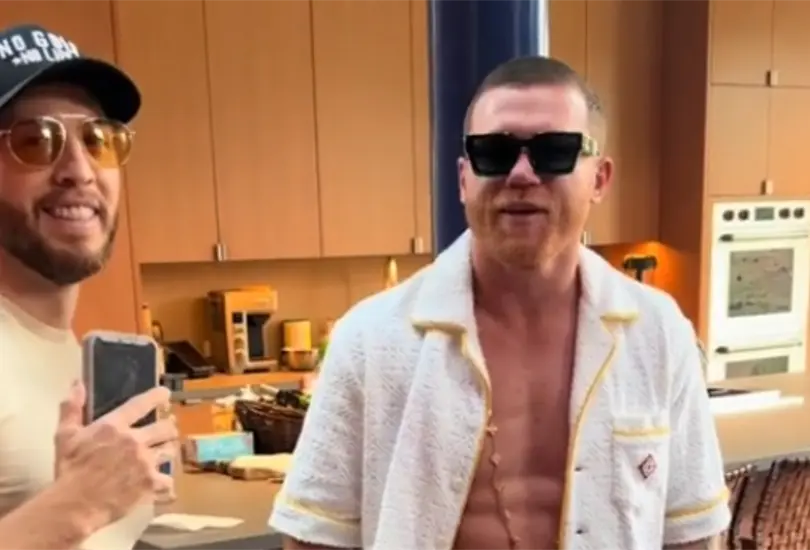 Sa&uacute;l Canelo &Aacute;lvarez presumi&oacute; en redes sociales el valor de su outfit en turno, superando los 60 millones de pesos 