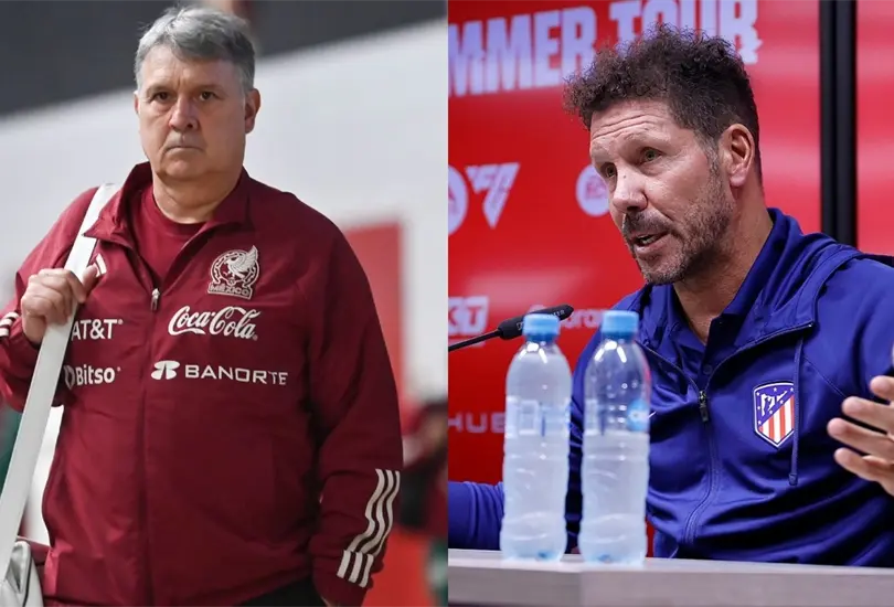 Cholo Simeone defendió a Tata Martino por su etapa en la Selección Mexicana Cholo Simeone defendió a Tata Martino por su etapa en la Selección Mexicana