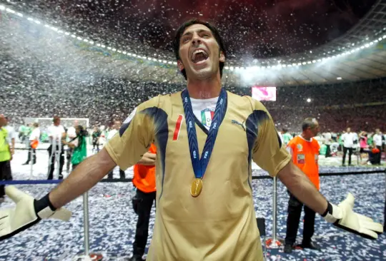 Gianluigi Buffon ganó muchos títulos en su carrera, incluido el Mundial Alemania 2006