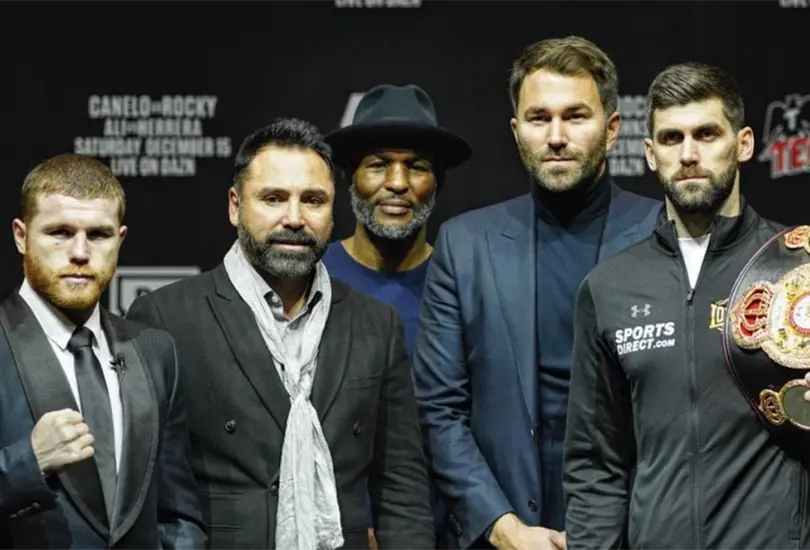 Canelo &Aacute;lvarez le respondi&oacute; a Oscar de la Hoya luego que lo critic&oacute;
