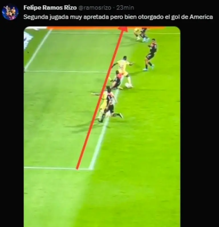 Captura de pantalla de la publicación de Ramos Rizo.