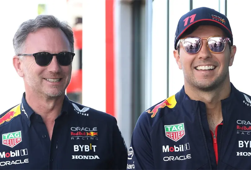 Christian Horner, director de Red Bull, habl&oacute; del futuro de Checo P&eacute;rez