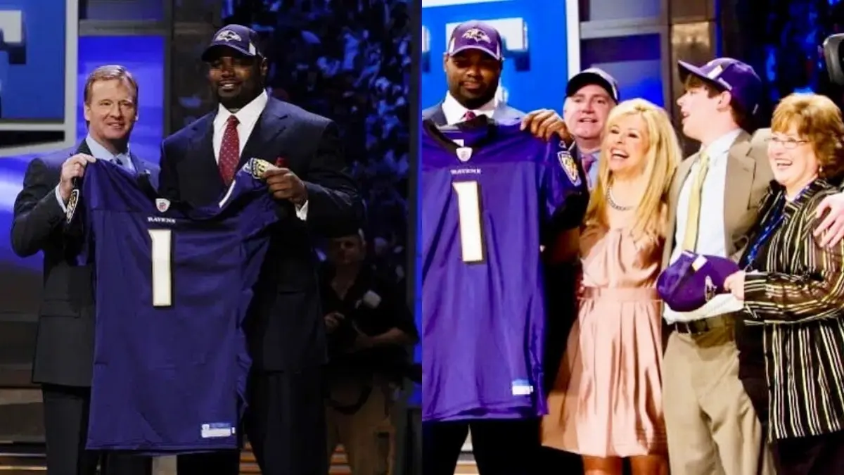 Los Baltimore Ravens lo eligieron en la primera ronda del NFL Draft del 2009 y fue parte importante de su triunfo en el Super Bowl XLVII, que se disput&oacute; en la temporada 2012. 