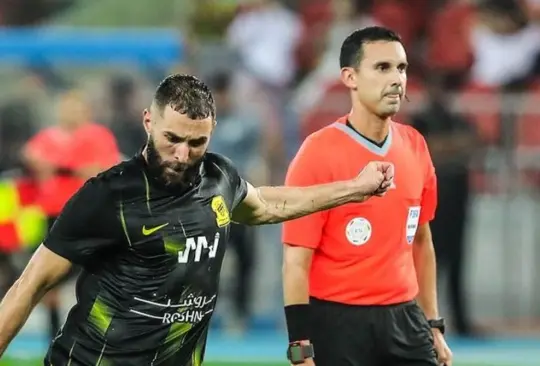 César Ramos Palazuelos estuvo presente en un juego en Arabia Saudita.