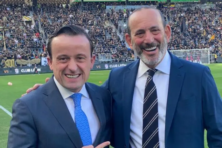 El comisionado de la MLS dio sus razones por la que la Leagues Cup no se jugará en México - Twitter @thesoccerdon