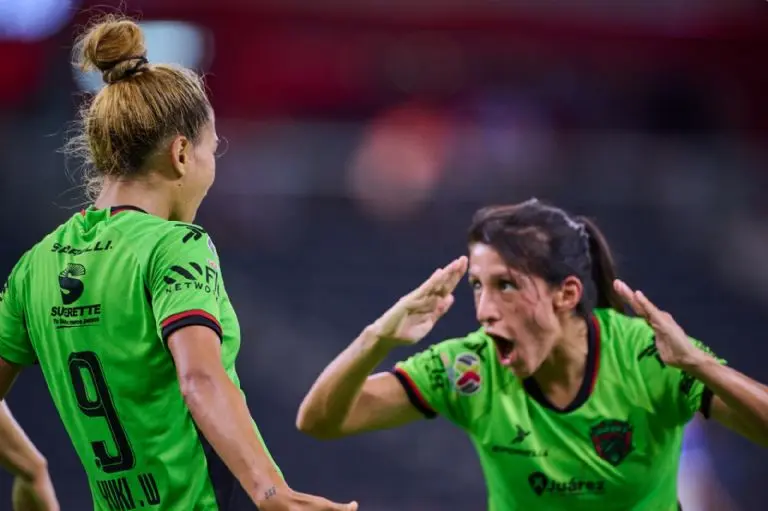 Yuki Watari fue la jugadora de Juárez que generó polémica. @FemenilFcJuarez