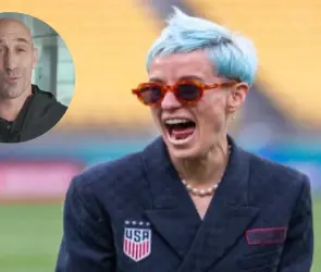 El duro mensaje de Megan Rapinoe tras el beso de Luis Rubiales a Jenni Hermoso