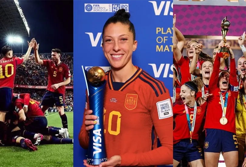 Futbolistas de Espa&ntilde;a ha mostrado su apoyo a Jennifer Hermoso.