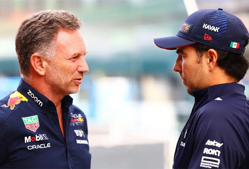 Christian Horner le respondi&oacute; a Checo P&eacute;rez luego que Red Bull le cost&oacute; subir al podio 