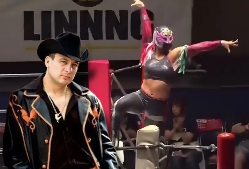 La luchadora Kaho Kobayashi sorprendi&oacute; a sus fans con su entrada al ring al estilo del recordado Gallo de Oro