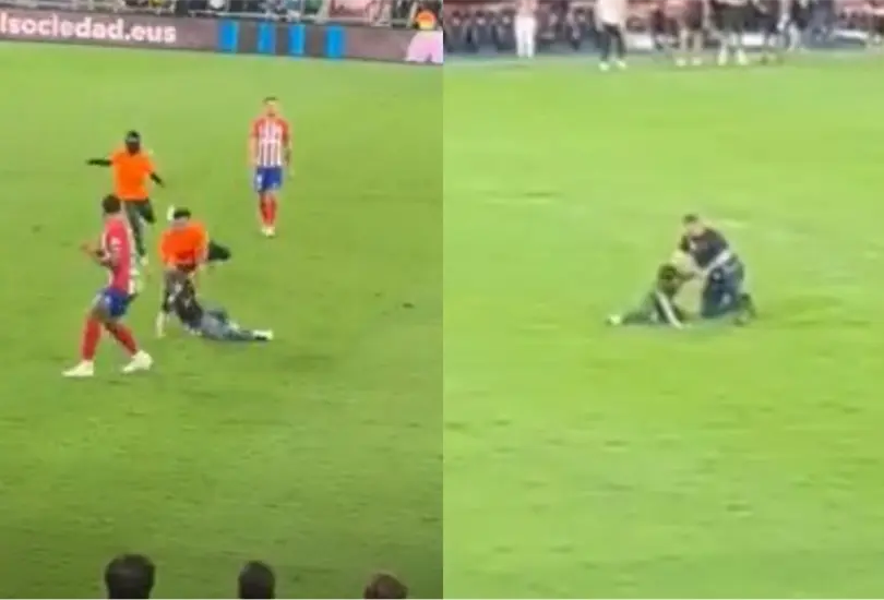 Dos niños fueron severamente agredidos por guardias de seguridad dentro del estadio de Rayados y las imágenes causan indignación. Dos niños fueron severamente agredidos por guardias de seguridad dentro del estadio de Rayados y las imágenes causan indignación.
