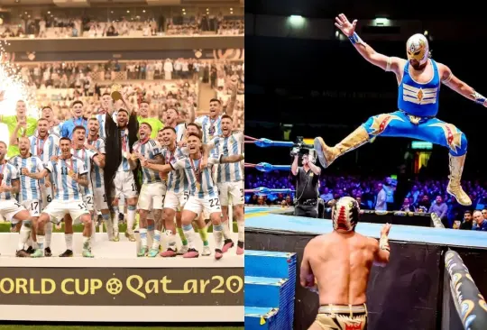 Un campeón del mundo con Argentina se metió al mundo de la Lucha Libre.