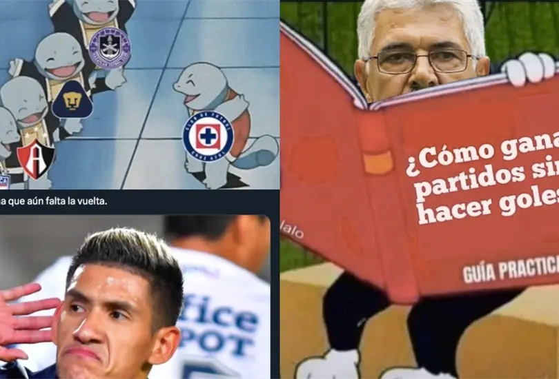 Los memes se hicieron presentes tras la derrota de Cruz Azul.
