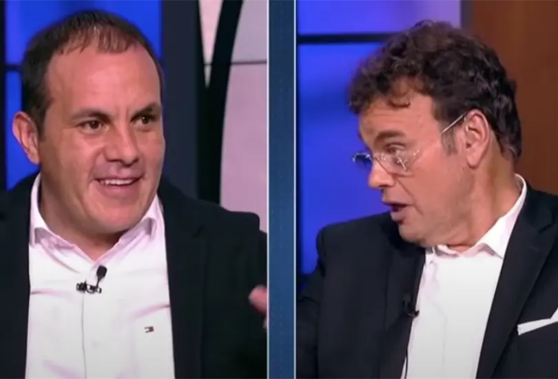 Cuauht&eacute;moc Blanco se lanz&oacute; contra David Faitelson.