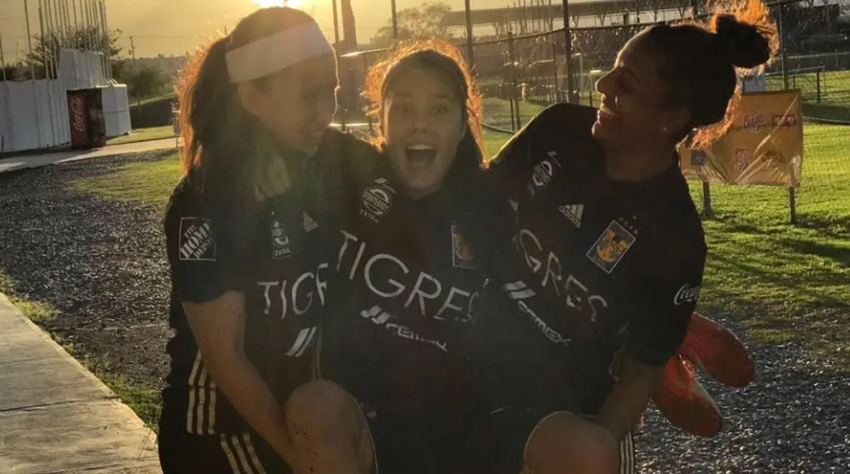 Lizbeth es originaria de Aguascalientes, pero eso no le impidió trasladarse de ciudad para jugar con las fuerzas básicas de Tigres Femenil desde los 17 años.