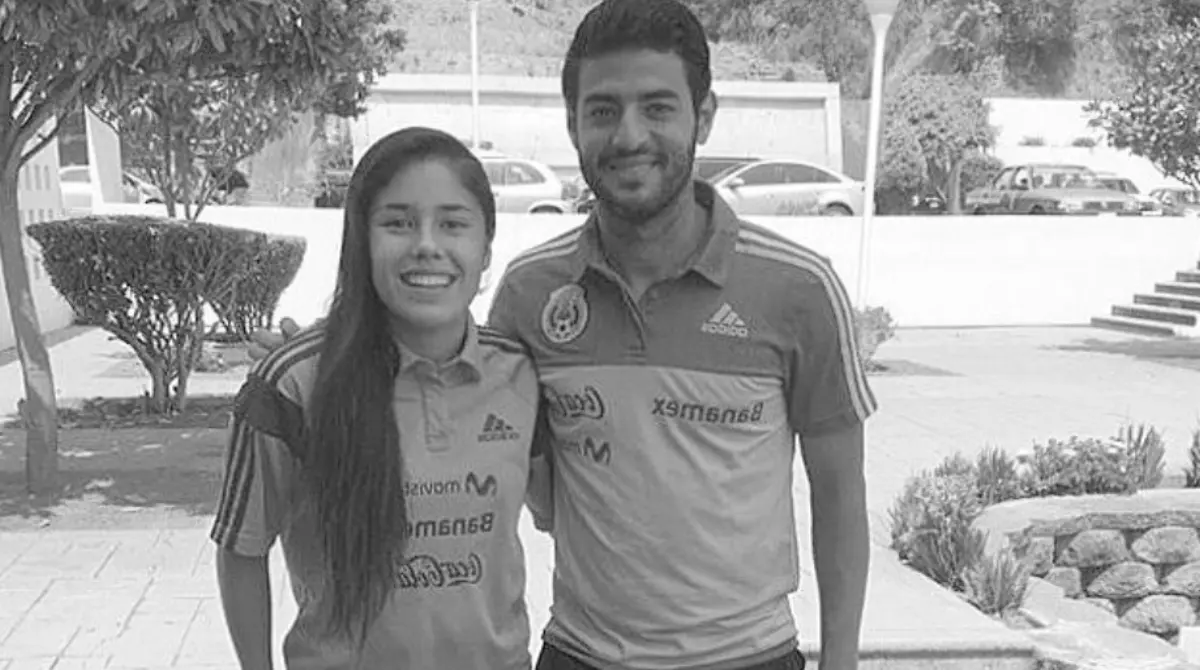 Un par de años antes, la mediocampista ya era convocada para las sub 15 de la Selección Mexicana Femenil, y fue en el Centro de Alto Rendimiento donde conoció a sus mayores ídolos del futbol.