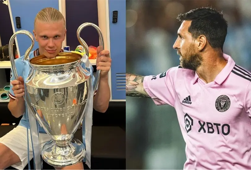 Erling Haaland se alz&oacute; como el mejor jugador de la temporada pasada seg&uacute;n las votaciones dentro de la UEFA.
