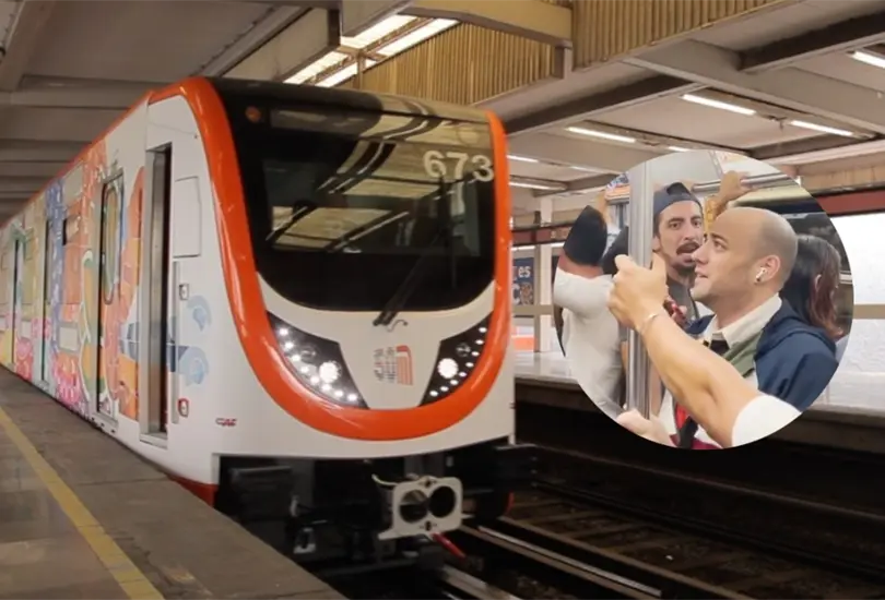 Un argentino se burl&oacute; del metro de la CDMX.