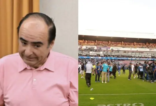 David Medrano la pasó mal en el Querétaro vs Atlas de 2022.