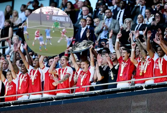 Arsenal se coronó campeón de la FA Community Shield 2023