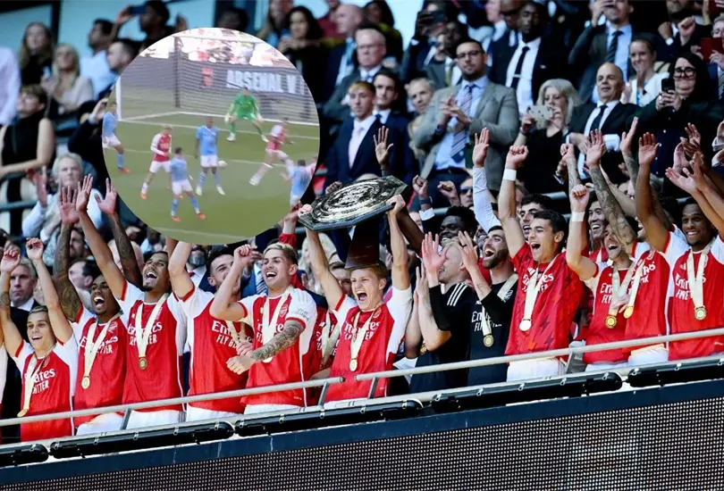 Arsenal se coron&oacute; campe&oacute;n de la FA Community Shield 2023