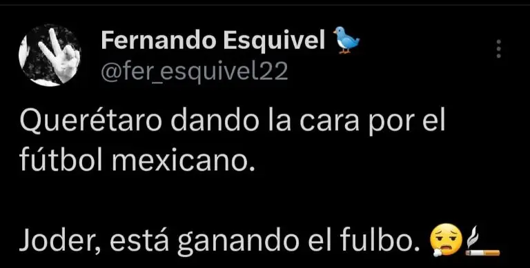 Captura de pantalla de las reacciones de Querétaro.