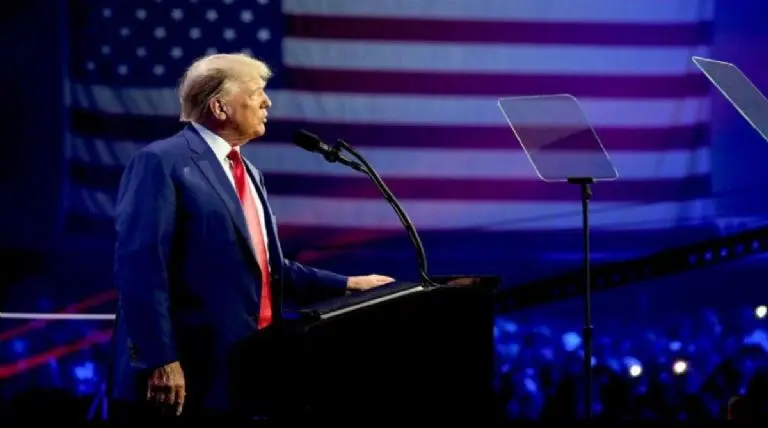 El exmandatario habló de Joe Biden en su mensaje. Instagram @realdonaldtrump