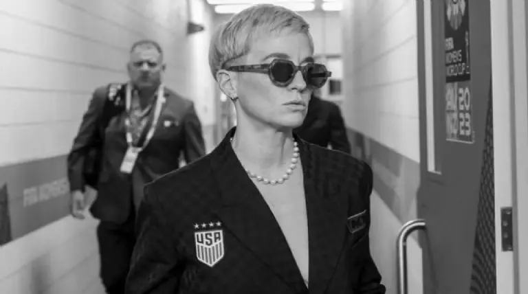 Megan jugó su último partido con su Selección este 2023. Instagram @mrapinoe