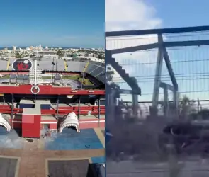 ¡En ruinas! La triste apariencia del Estadio Luis Pirata Fuente (VIDEO)