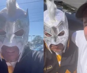 Jorge Campos imita al Escorpión Dorado y nombra a Ochoa el mejor portero de México