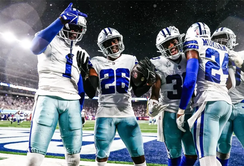 Los Dallas Cowboys le pasaron por encima a los New York Giants y se unieron a los equipos favoritos que debutaron con victoria en la nueva temporrada de la NFL. Los Dallas Cowboys le pasaron por encima a los New York Giants y se unieron a los equipos favoritos que debutaron con victoria en la nueva temporrada de la NFL.