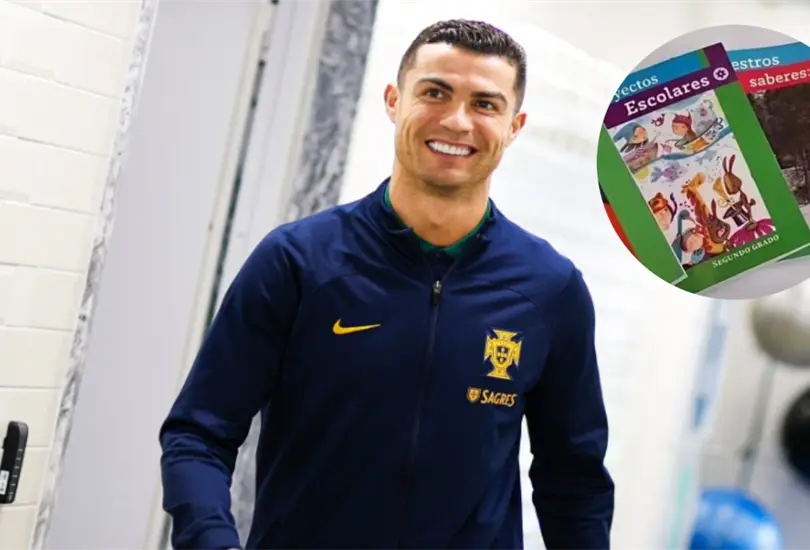 Cristiano Ronaldo es uno de los personajes que aparecen en los libros de la SEP. Cristiano Ronaldo es uno de los personajes que aparecen en los libros de la SEP.
