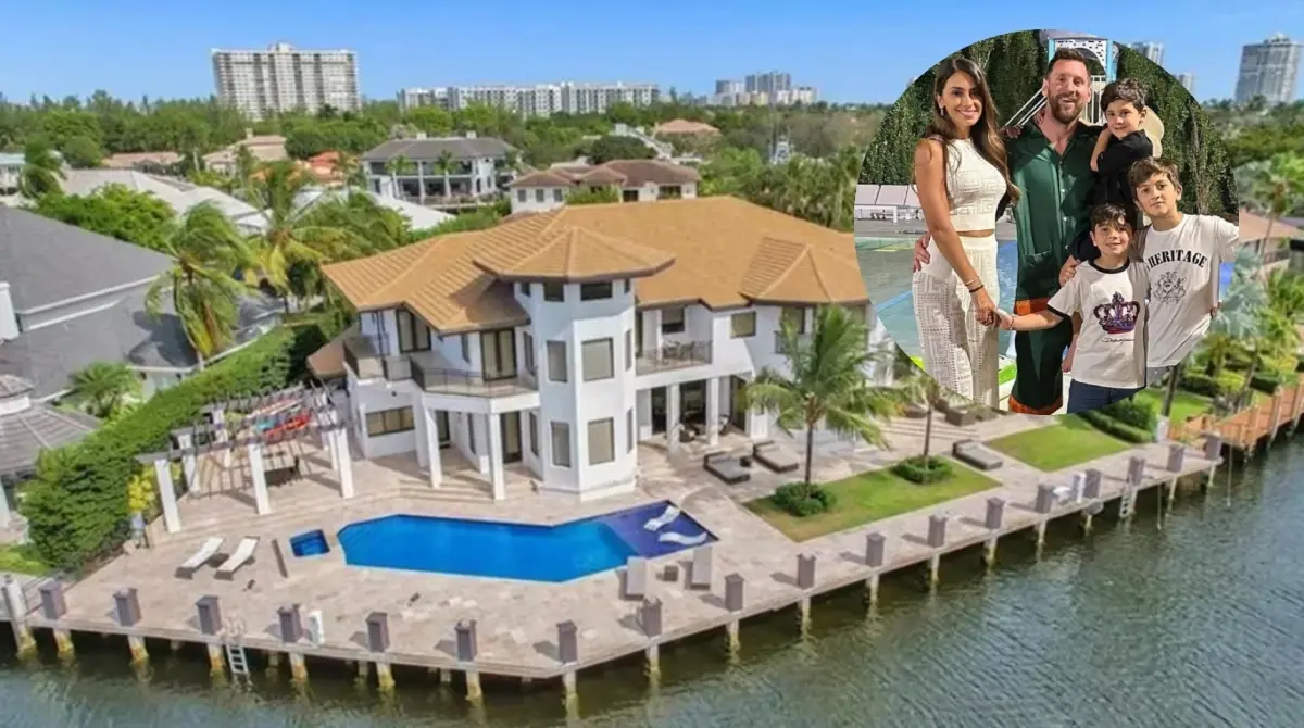 La familia del campeón del mundo ya se acondicionó totalmente a Miami, pues adquirieron la mansión que se convirtió en su nuevo hogar.