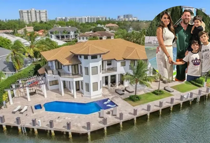 La familia del campe&oacute;n del mundo ya se acondicion&oacute; totalmente a Miami, pues adquirieron la mansi&oacute;n que se convirti&oacute; en su nuevo hogar.
