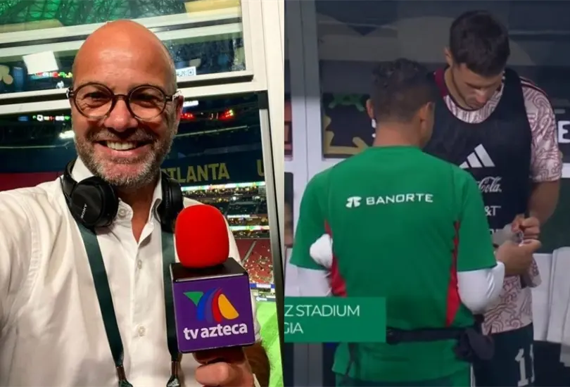 Luis Doctor Garc&iacute;a lanz&oacute; una fuerte cr&iacute;tica a Santiago Gim&eacute;nez despu&eacute;s de que firm&oacute; un jersey de la Selecci&oacute;n Mexicana durante el encuentro.