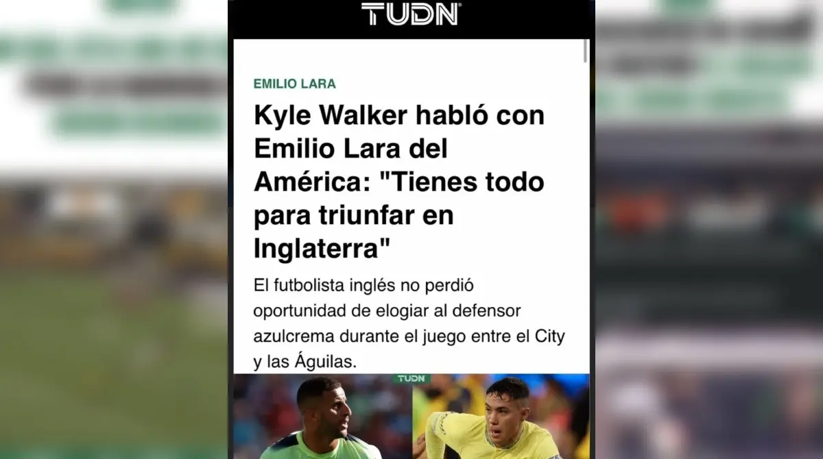 FOTOS | TUDN y sus publicaciones más EXAGERADAS a favor de futbolistas del América