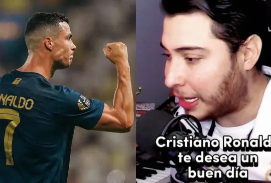 El imitador de la voz de Cristiano Ronaldo.