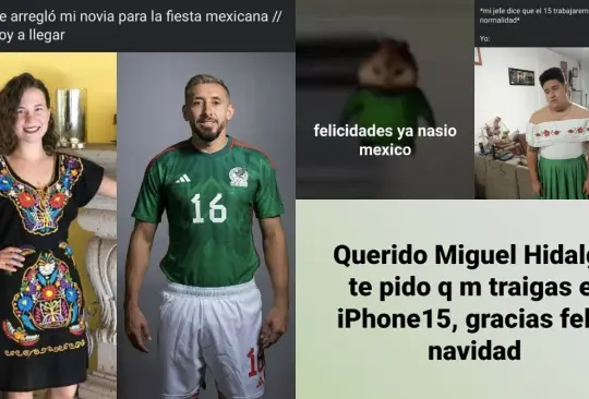 Los internautas se han encargado de recabar los mejores memes para este 15 de septiembre en México.